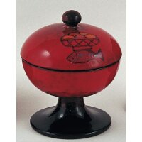 Ziborium - Keramik rot