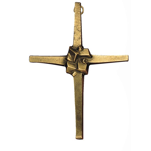 Wandkreuz aus Bronzeguß