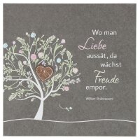 Schieferrelief zur Hochzeit  - Liebe