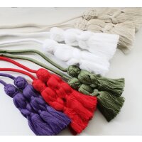 Zingulum mit Quasten 5 Farben, Baumwolle