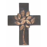 Bronzekreuz Lebensbaum