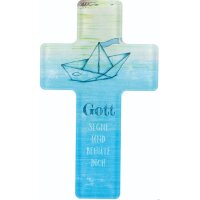 Kreuz aus Acrylglas - Gott segne und beh&uuml;te dich