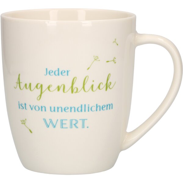 Porzellan-Tasse - Jeder - Augenblick