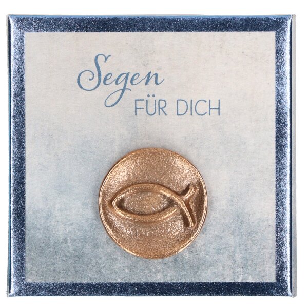 Plakette Bronze - Segen für dich