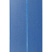 Flachstreifen 20 mm -  mittelblau perlmutt