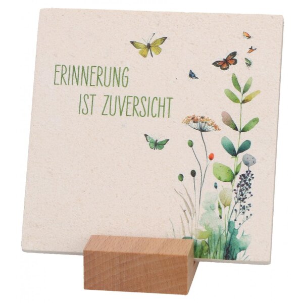 Natursteintafel  - Erinnerung