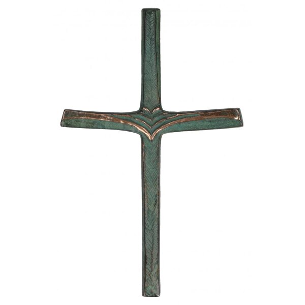 Wandkreuz aus Bronze