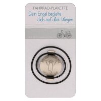 Fahrradplakette f&uuml;r Lenker- Dein Engel Begleite dich...